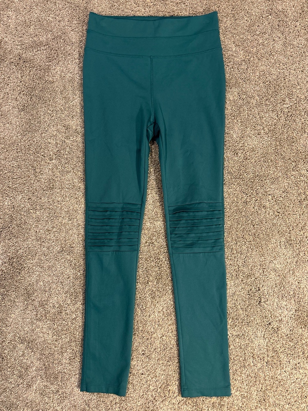 FREE PEOPLE Movement Women’s High-Rise Ankle Leggings Sz XS Aqua Yoga Workout